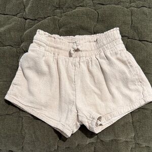 Abercrombie Kids Linen Blend Pull on Shorts
